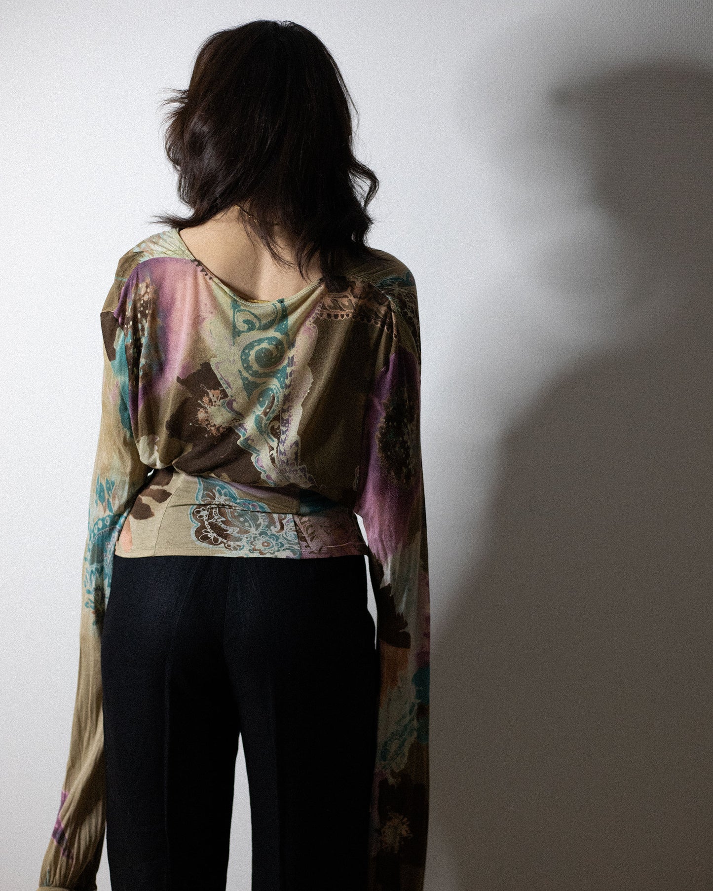 Flowy bohemian long sleeve by Roberto Cavalli Class