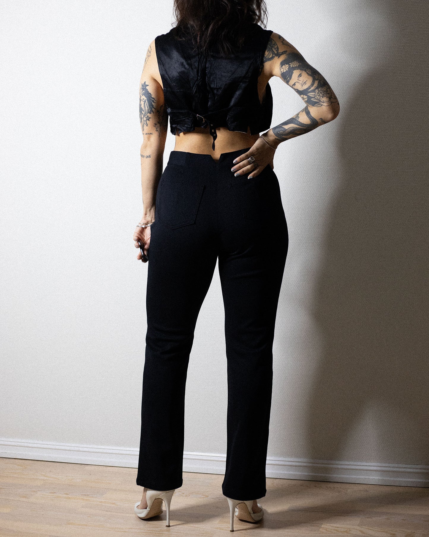 Vintage Fendi high-waist pants – designer tailored trousers