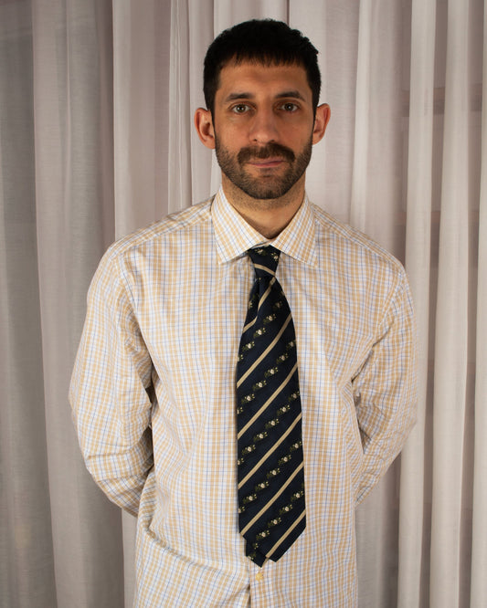 Striped Silk Necktie