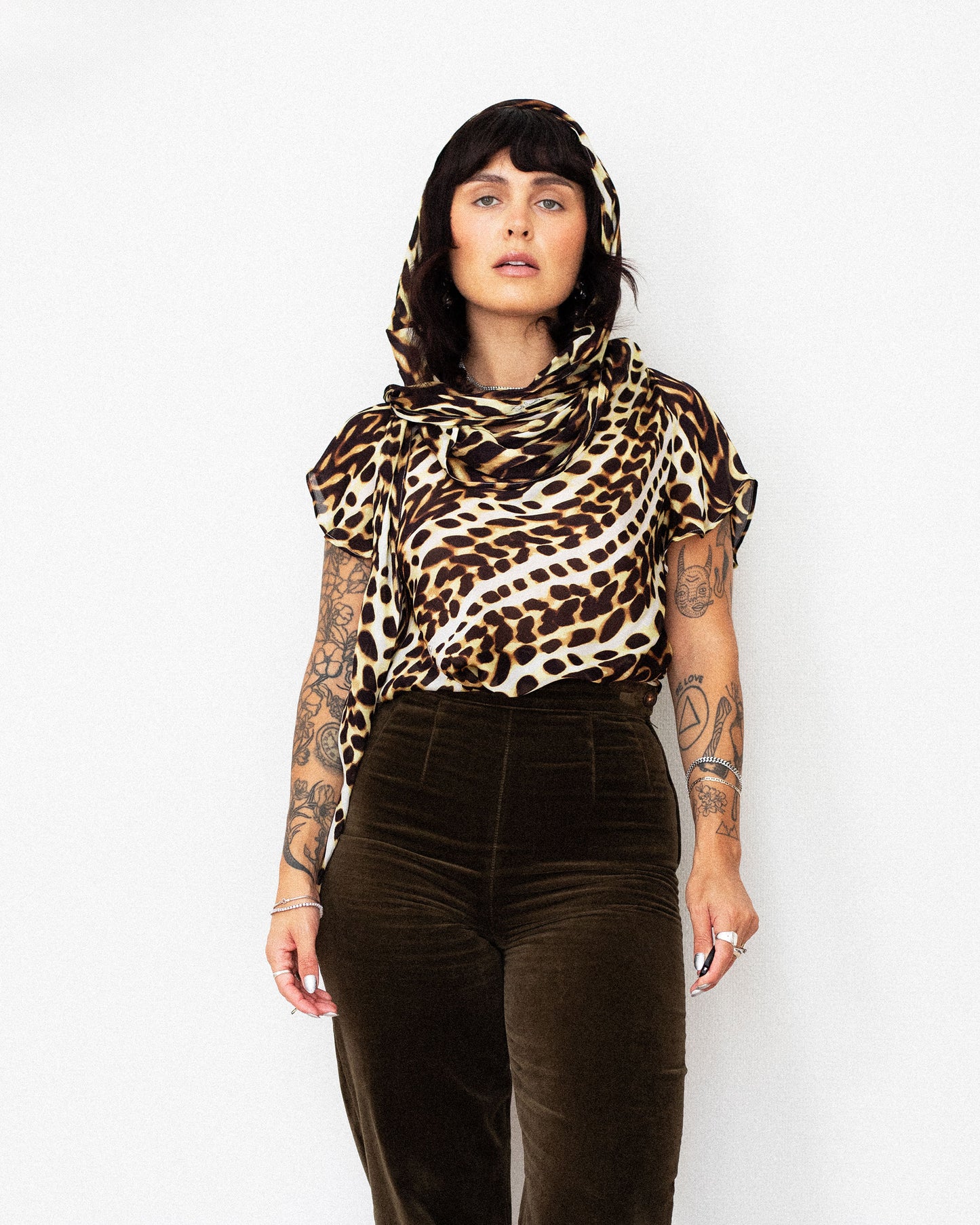 Vintage Just Cavalli top – Y2K designer fashion