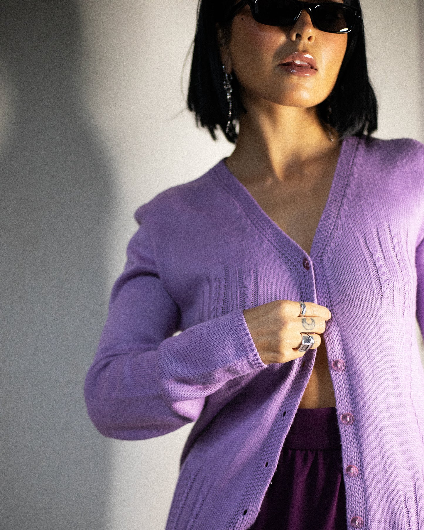 Wool Blend Cardigan (M/L)