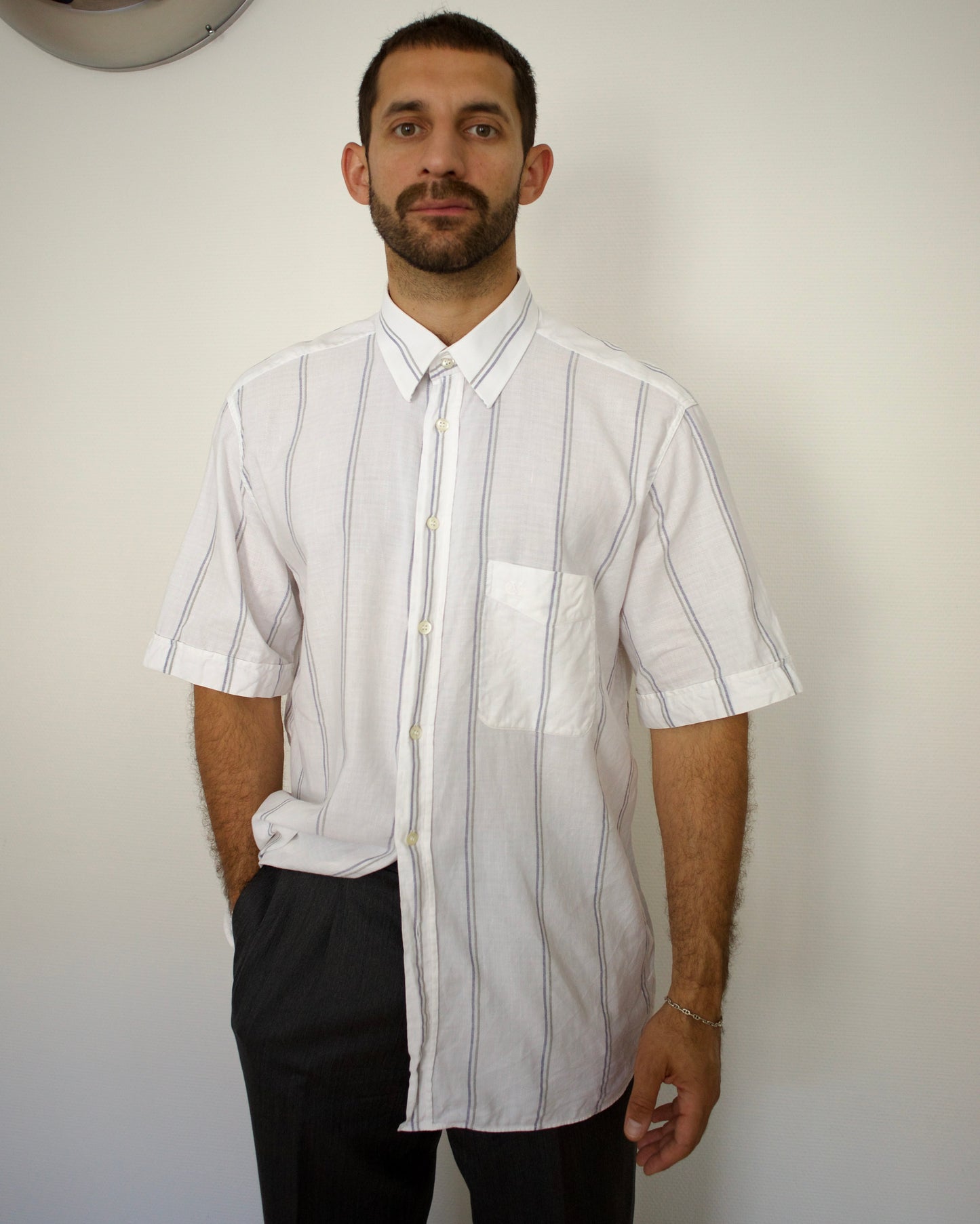 Linen Blend Shirt (XL)