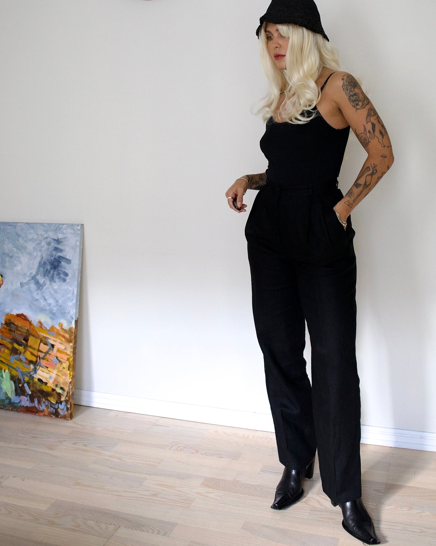 Linen Trousers (W27)