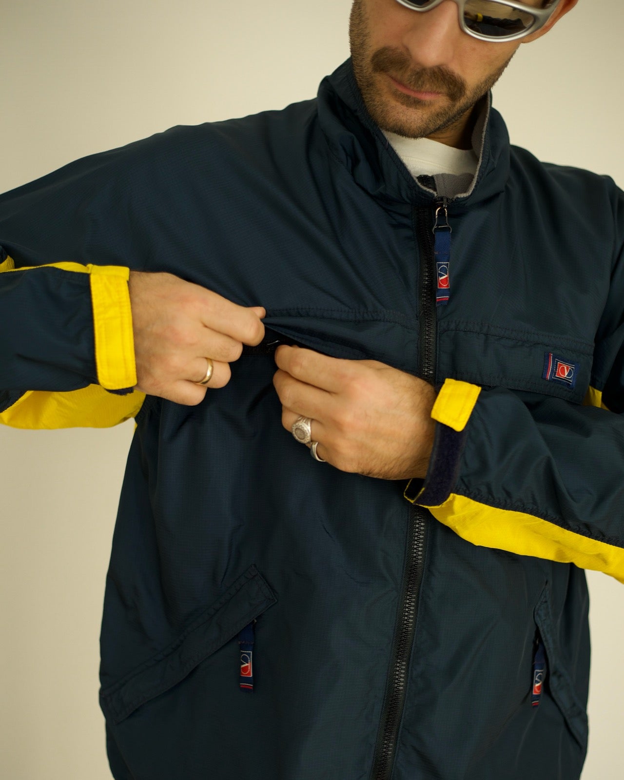 Colourblock Windbreaker (M/L)
