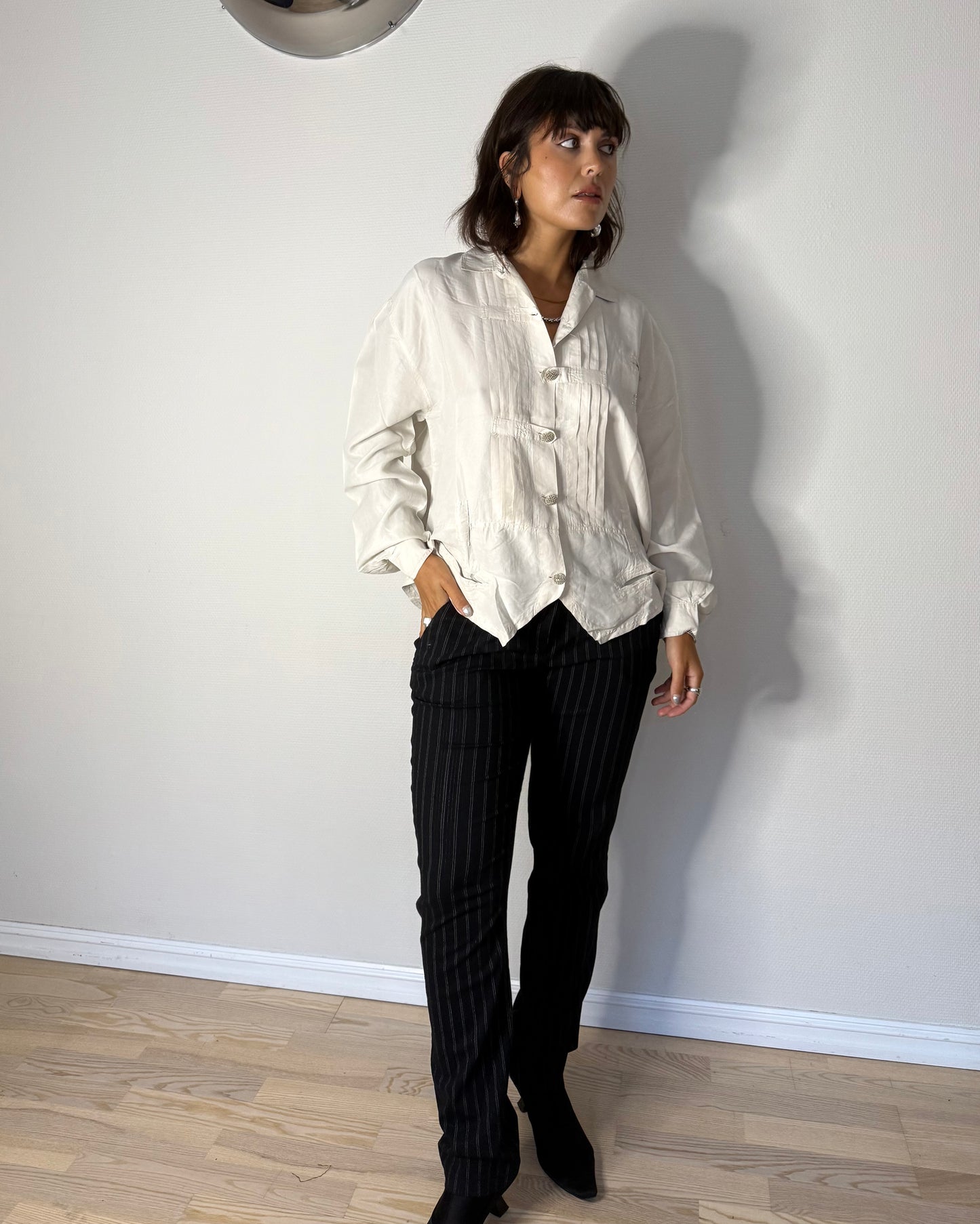 Pinstripe Suit Pants (M)