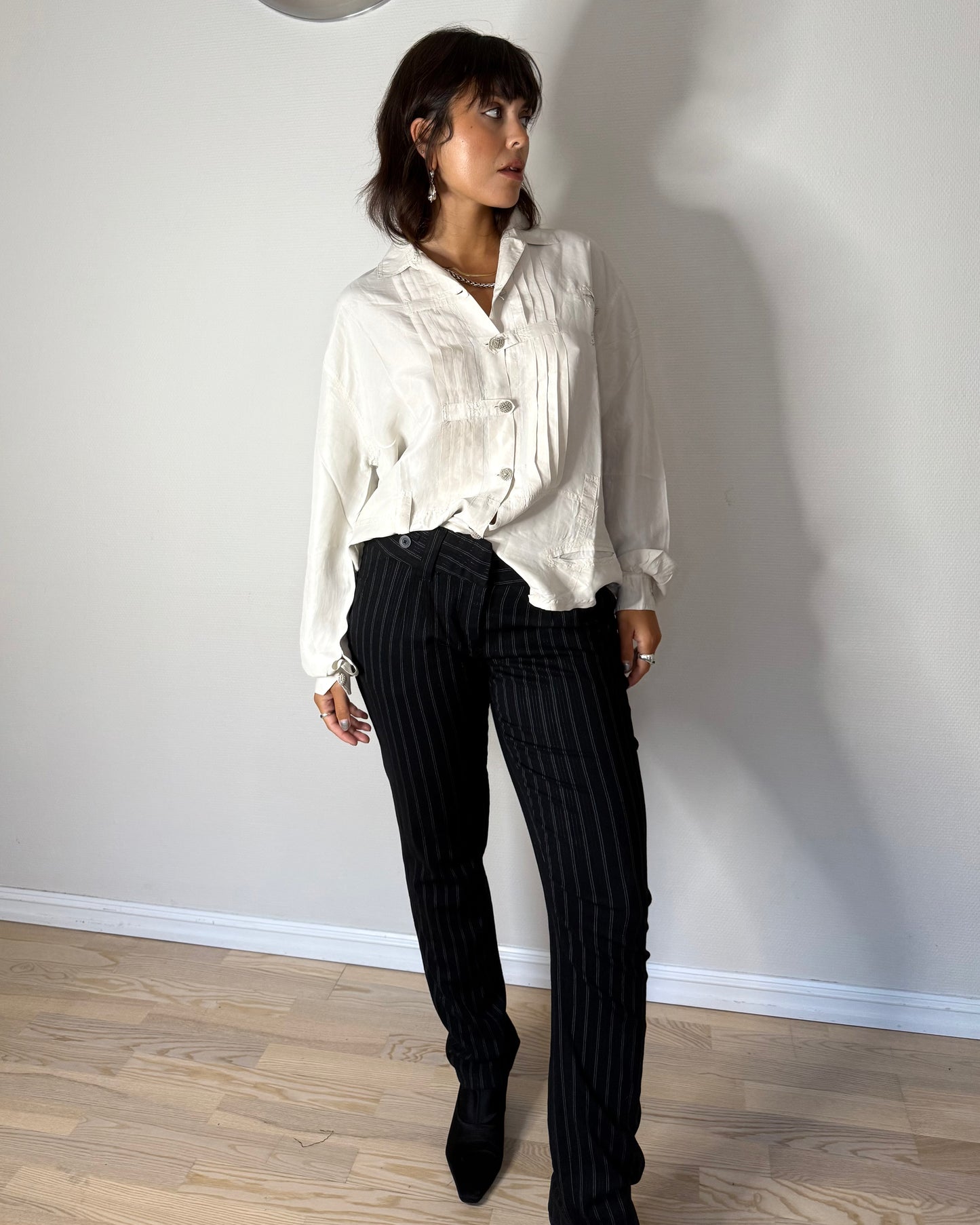 Pinstripe Suit Pants (M)