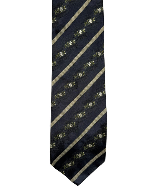 Navy Silk Necktie