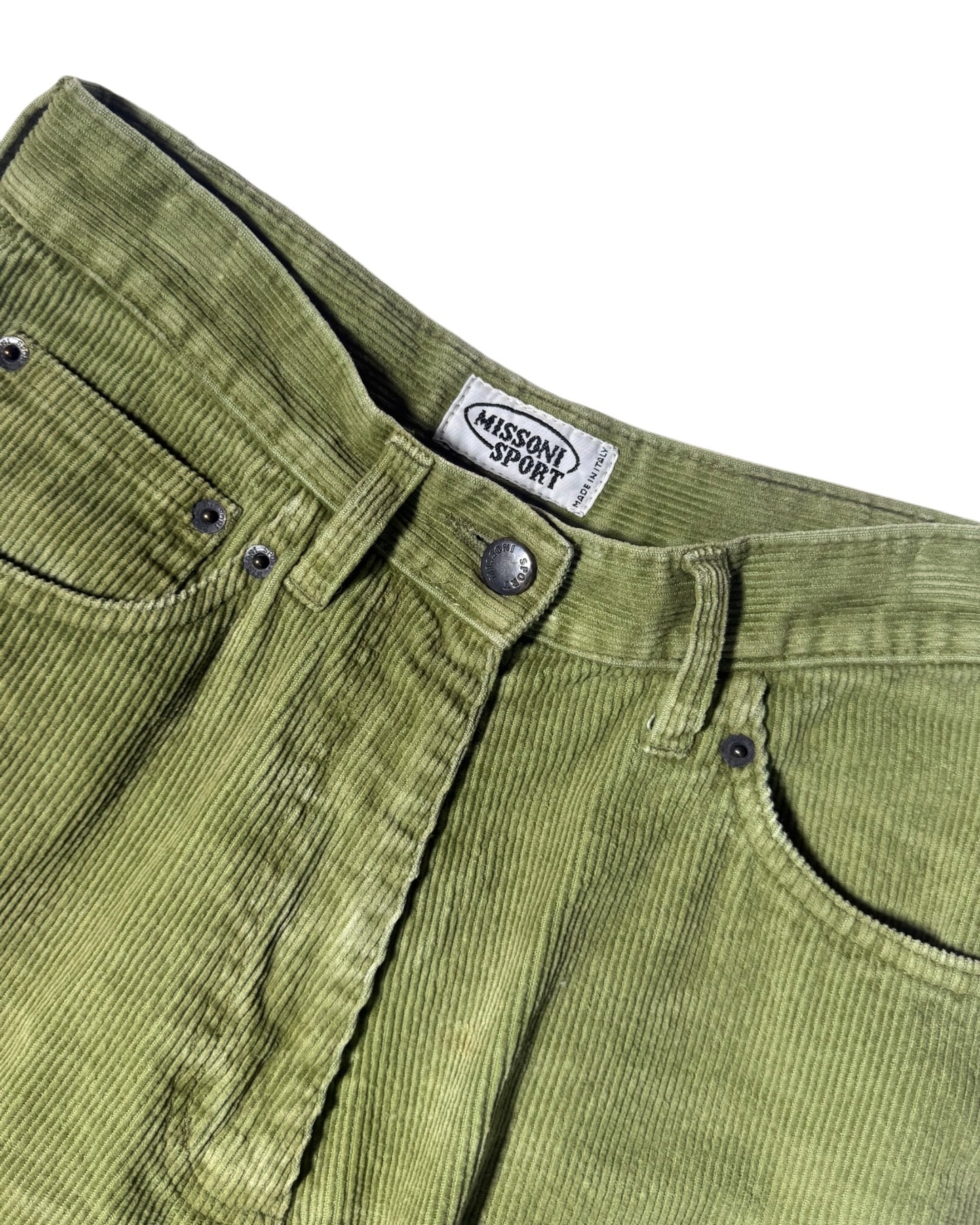 Slim-Straight Cord Trousers (W26)