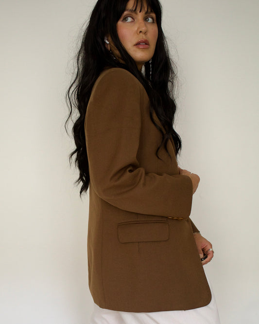 Wool/Cashmere Blazer (S)