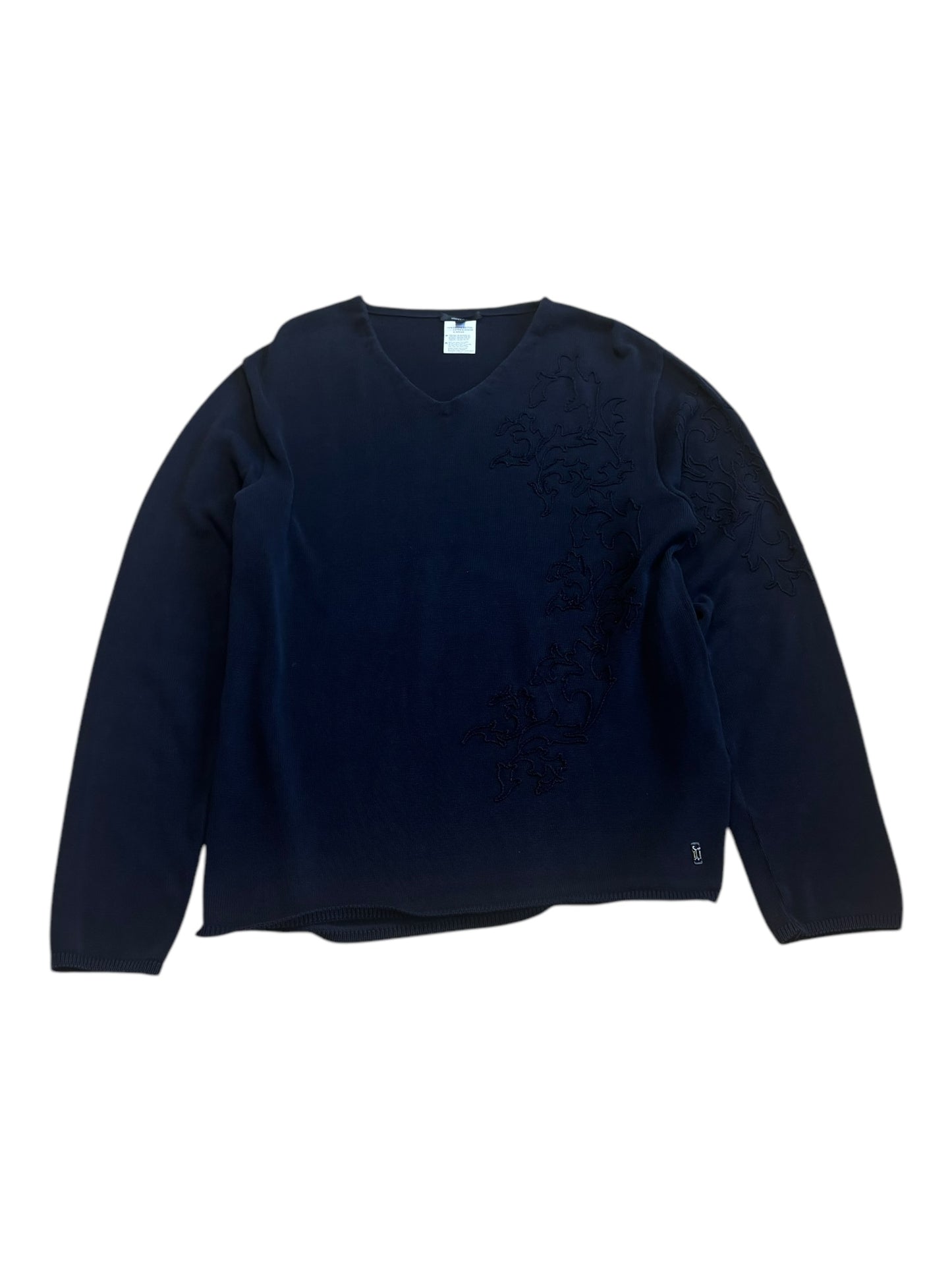 Y2K V-Neck Knit (L)