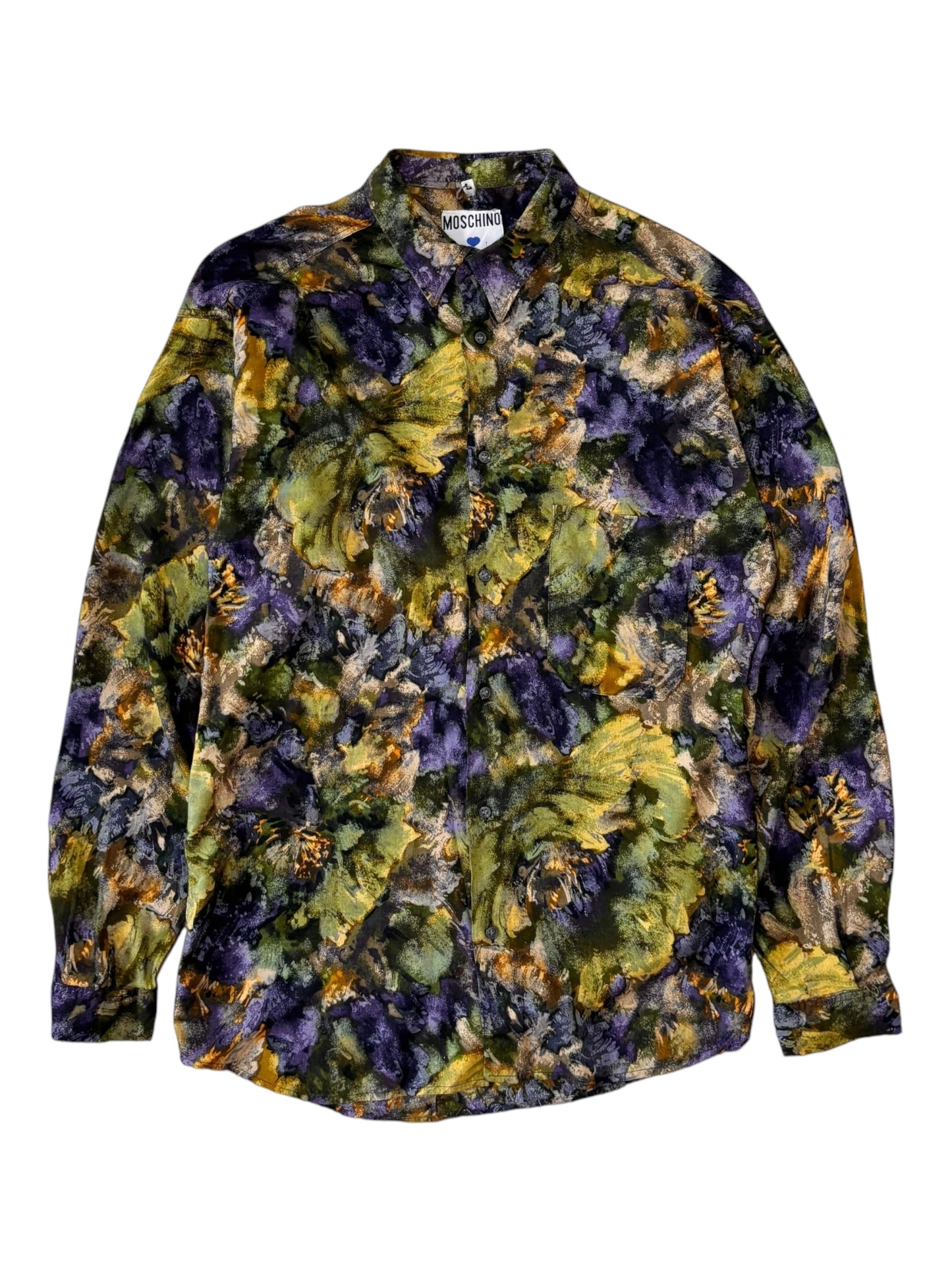 Flower Print Shirt (L)