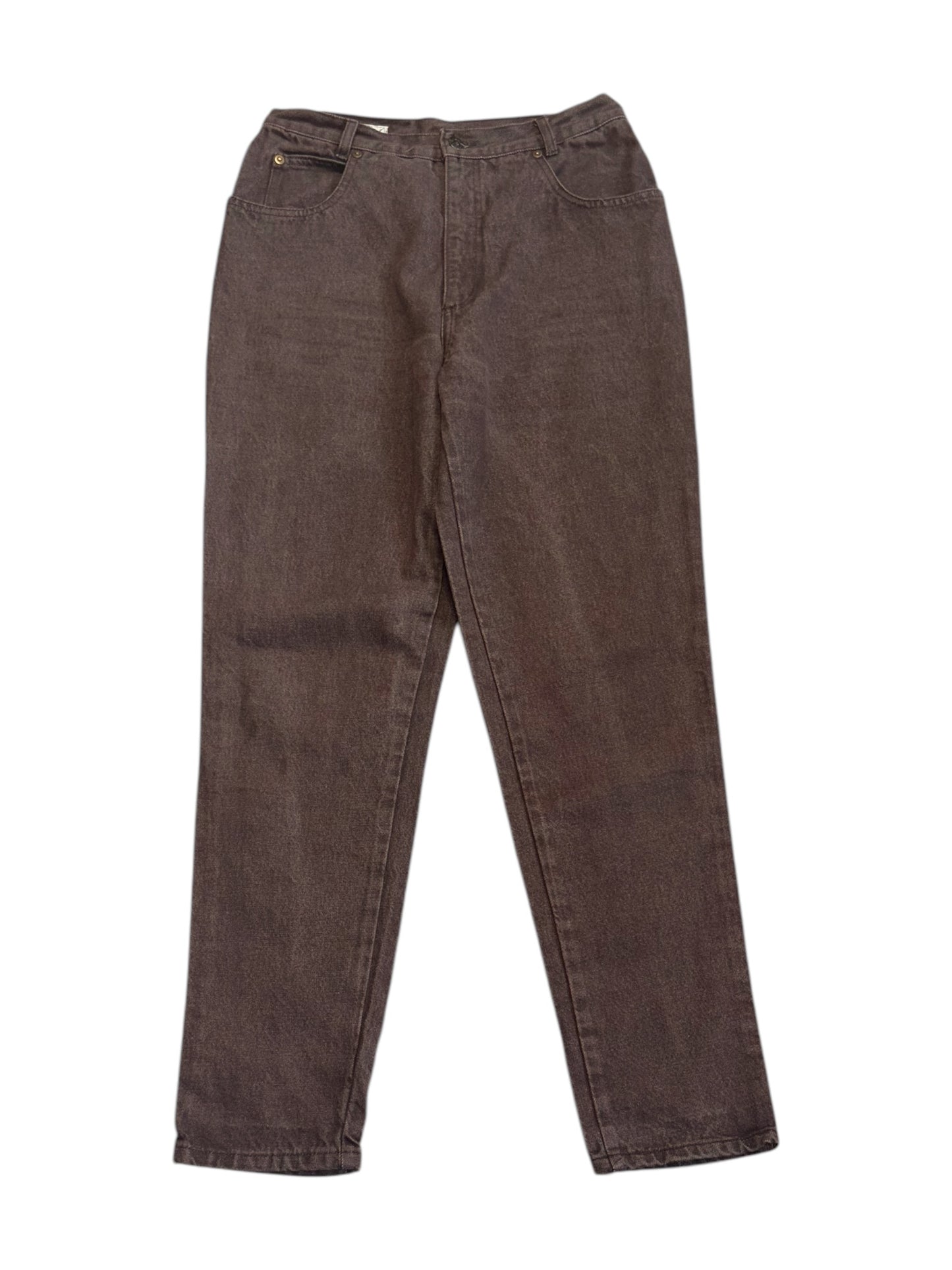 High Waist Taper Jeans (S)