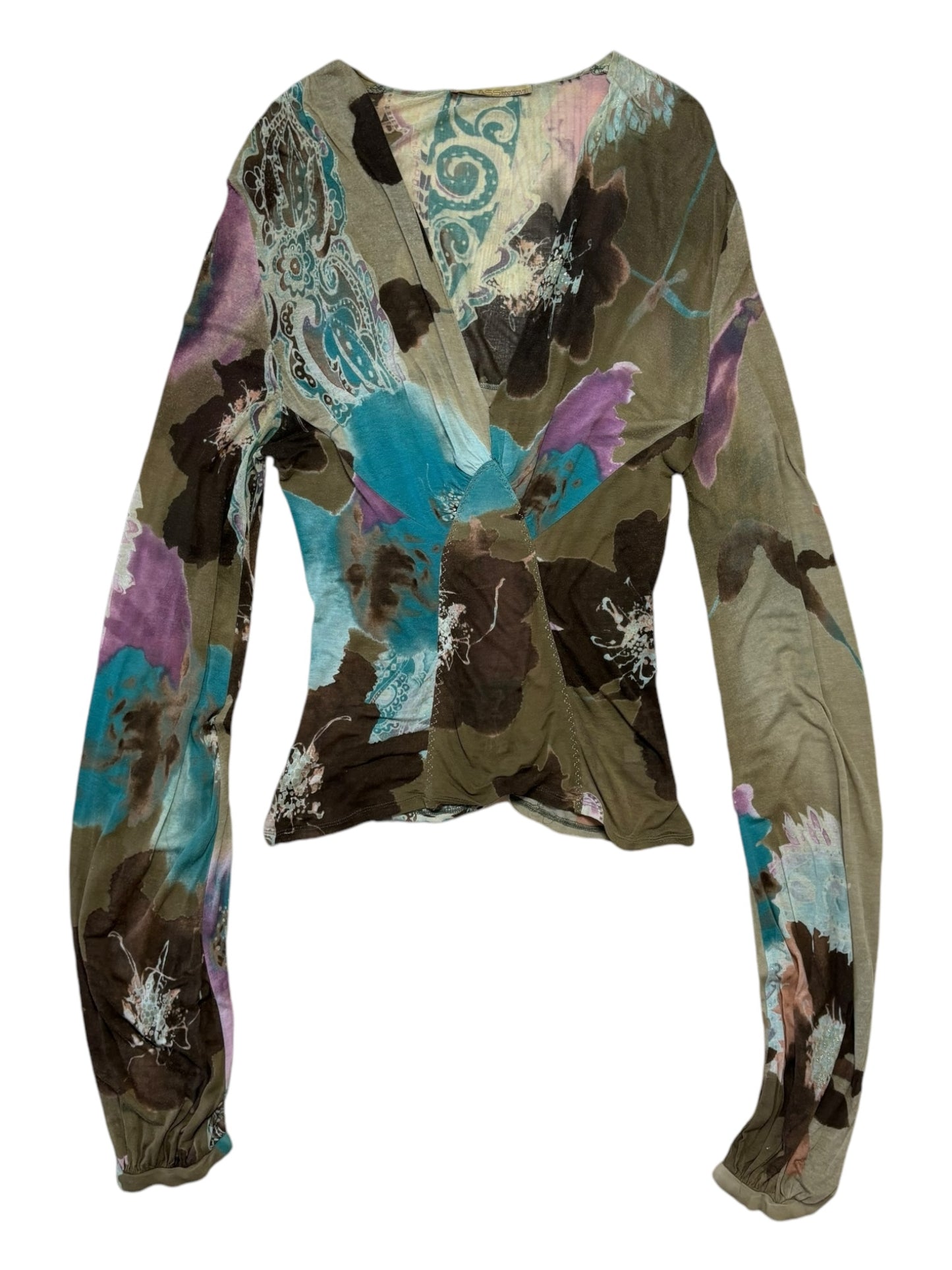 Flowy bohemian long sleeve by Roberto Cavalli Class