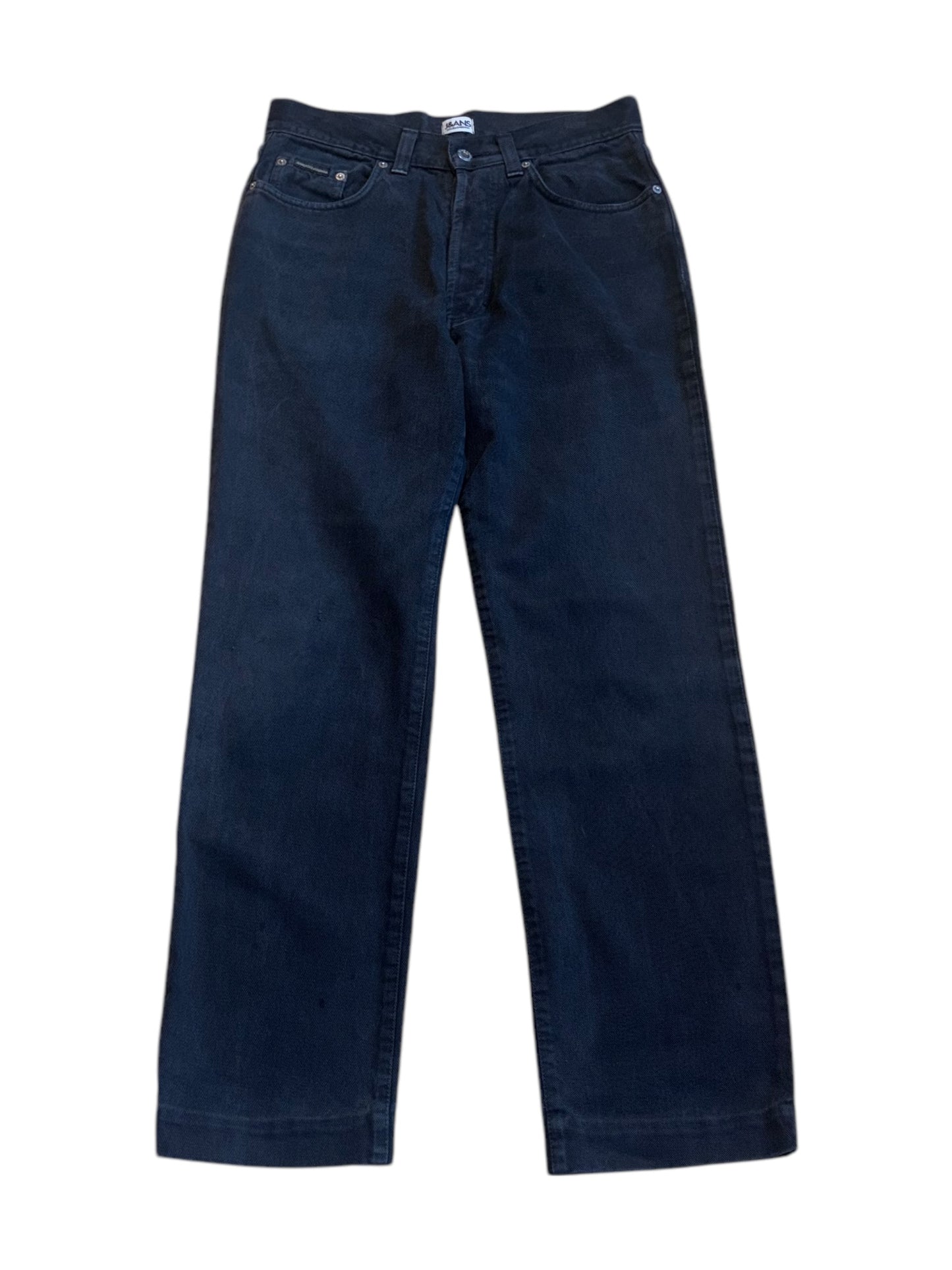Vintage Dolce & Gabbana black jeans – classic designer denim
