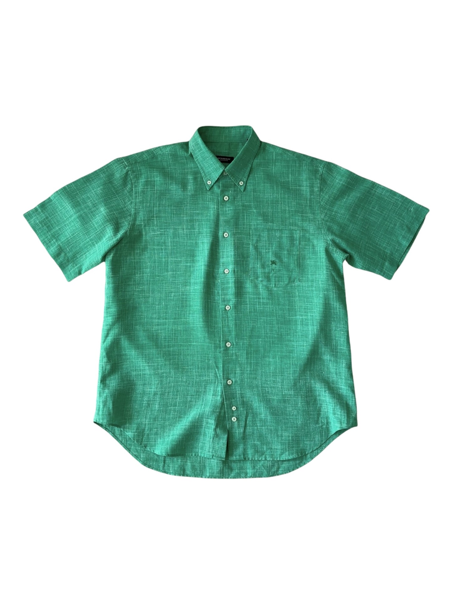 Short Sleeve Linen Shirt (L)