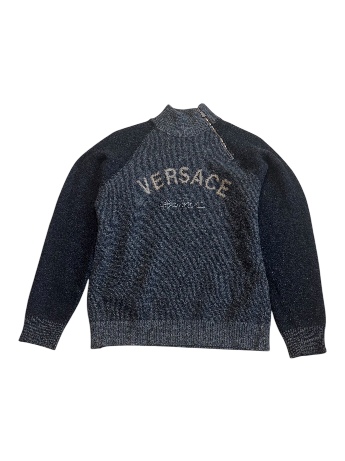 Wool Mockneck Sweatshirt (M/L)