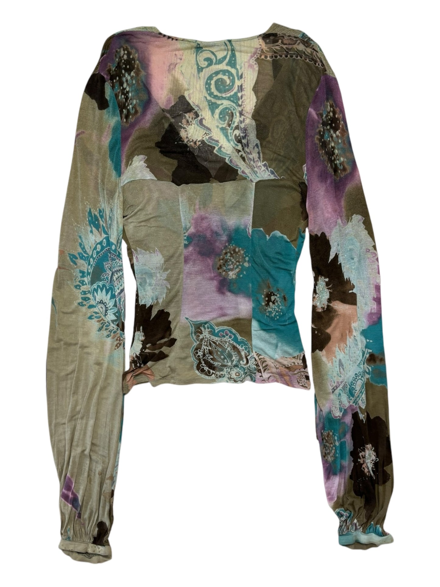 Flowy bohemian long sleeve by Roberto Cavalli Class