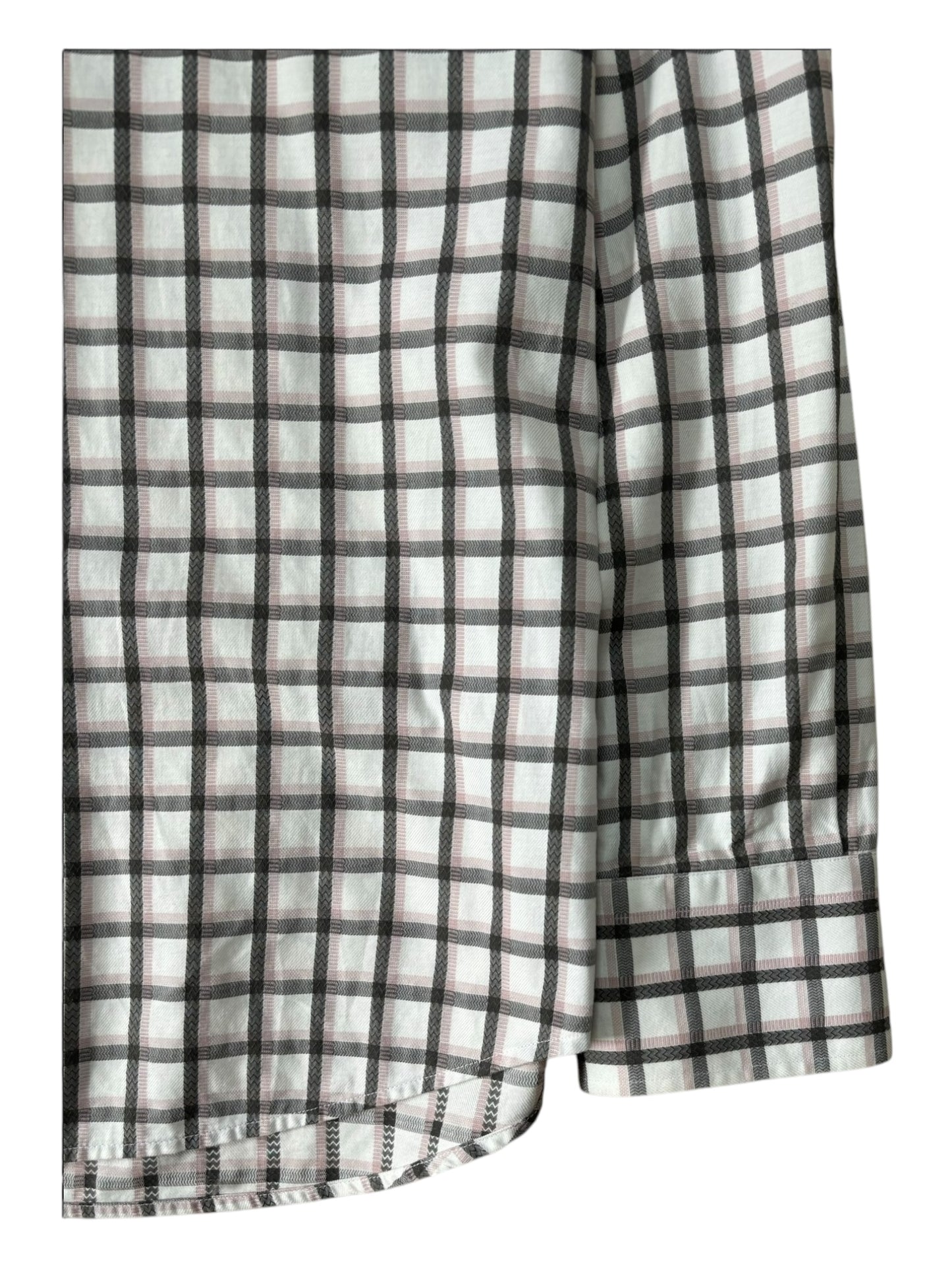 Classic Versace checkered button-up shirt – luxury vintage fashion