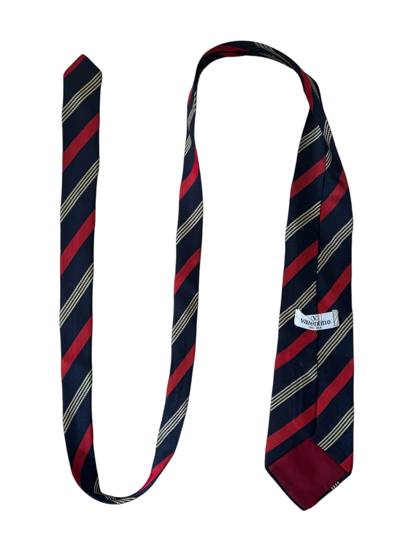 Vintage Valentino silk tie – luxury designer necktie