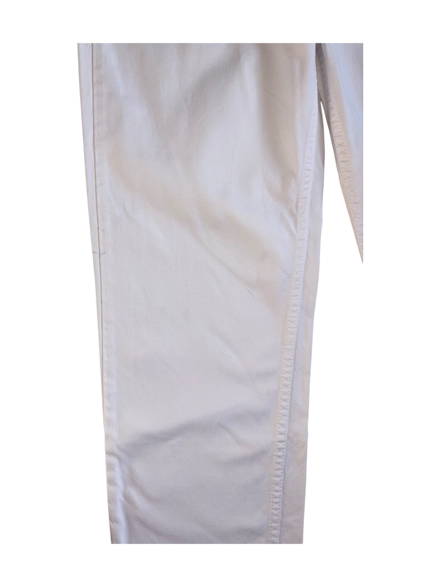 Vintage Valentino white jeans – 90s high-waisted denim