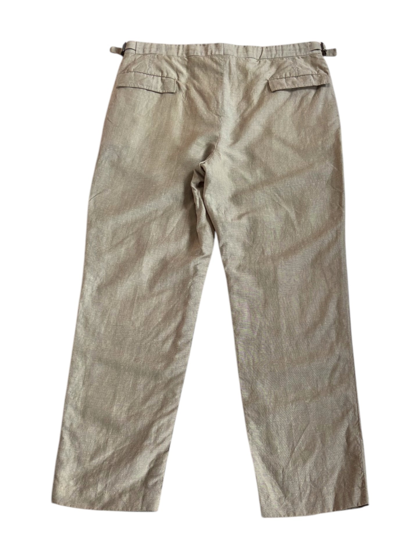 Vintage Kenzo linen pants – designer lightweight trousers