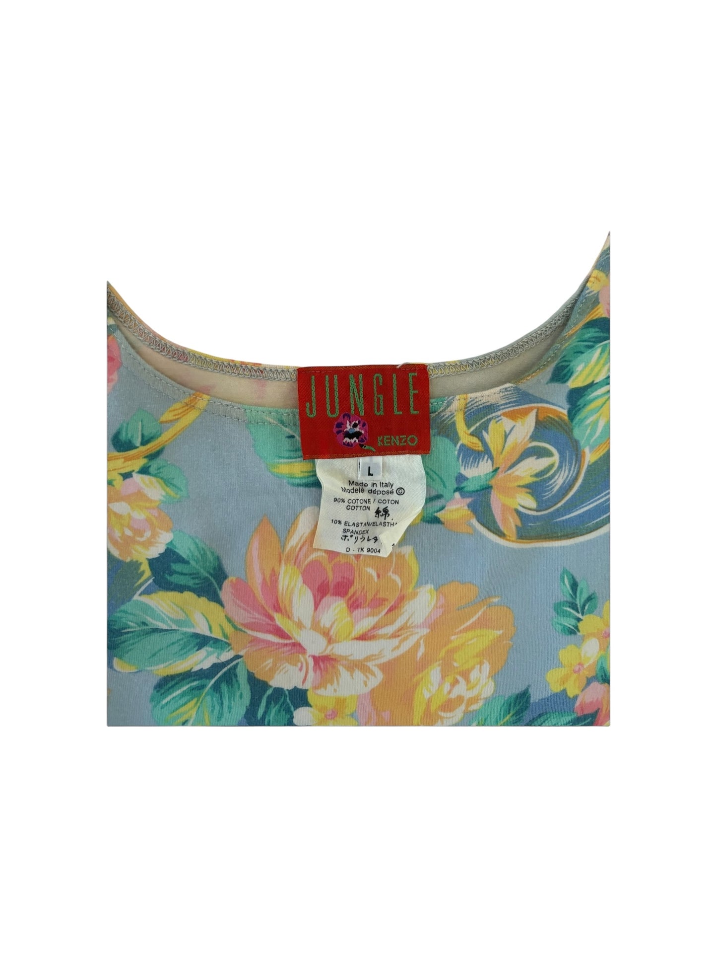 Kenzo Jungle floral bodycon dress