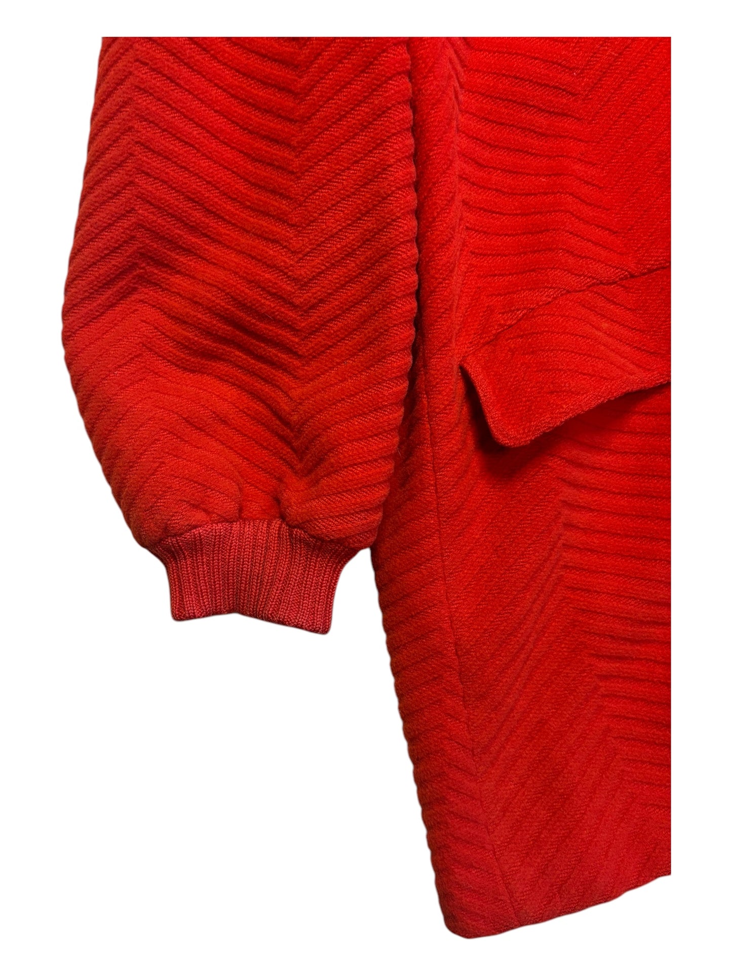 Red A-Line Coat (M)
