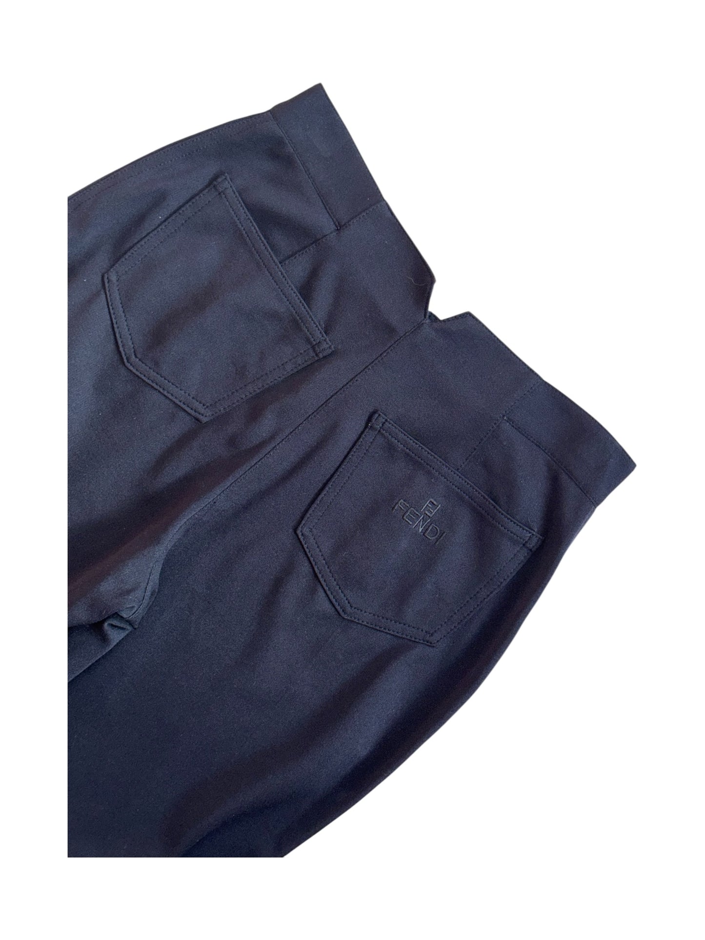 Vintage Fendi high-waist pants – designer tailored trousers