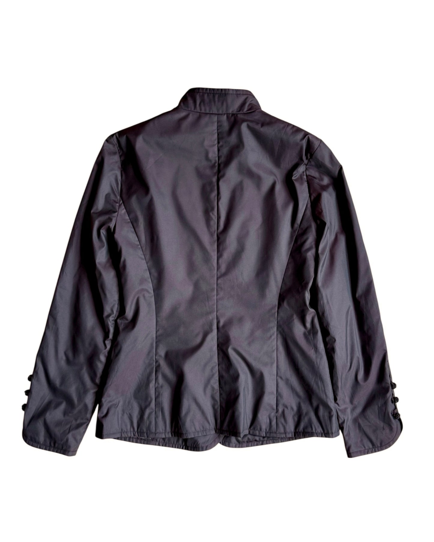 Back view of MaxMara jacket with waist darting