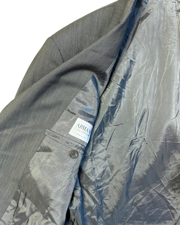 Three Button Wool Blazer (M)