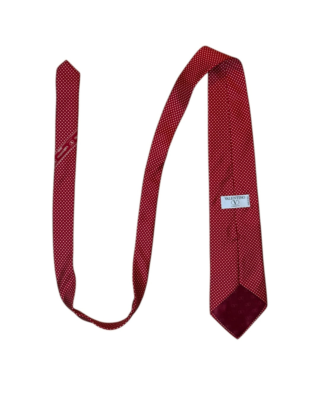 Polkadot Silk Necktie