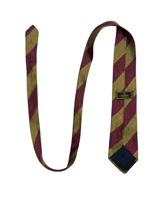 Diagonal Stripe Necktie