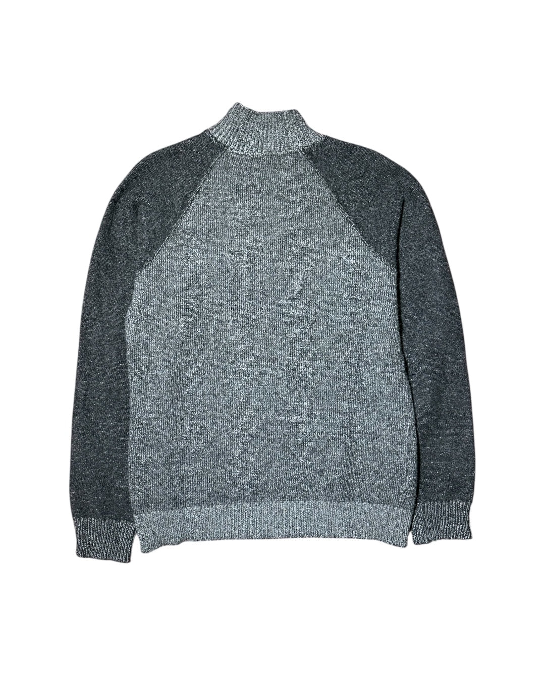 Wool Mockneck Sweatshirt (L)