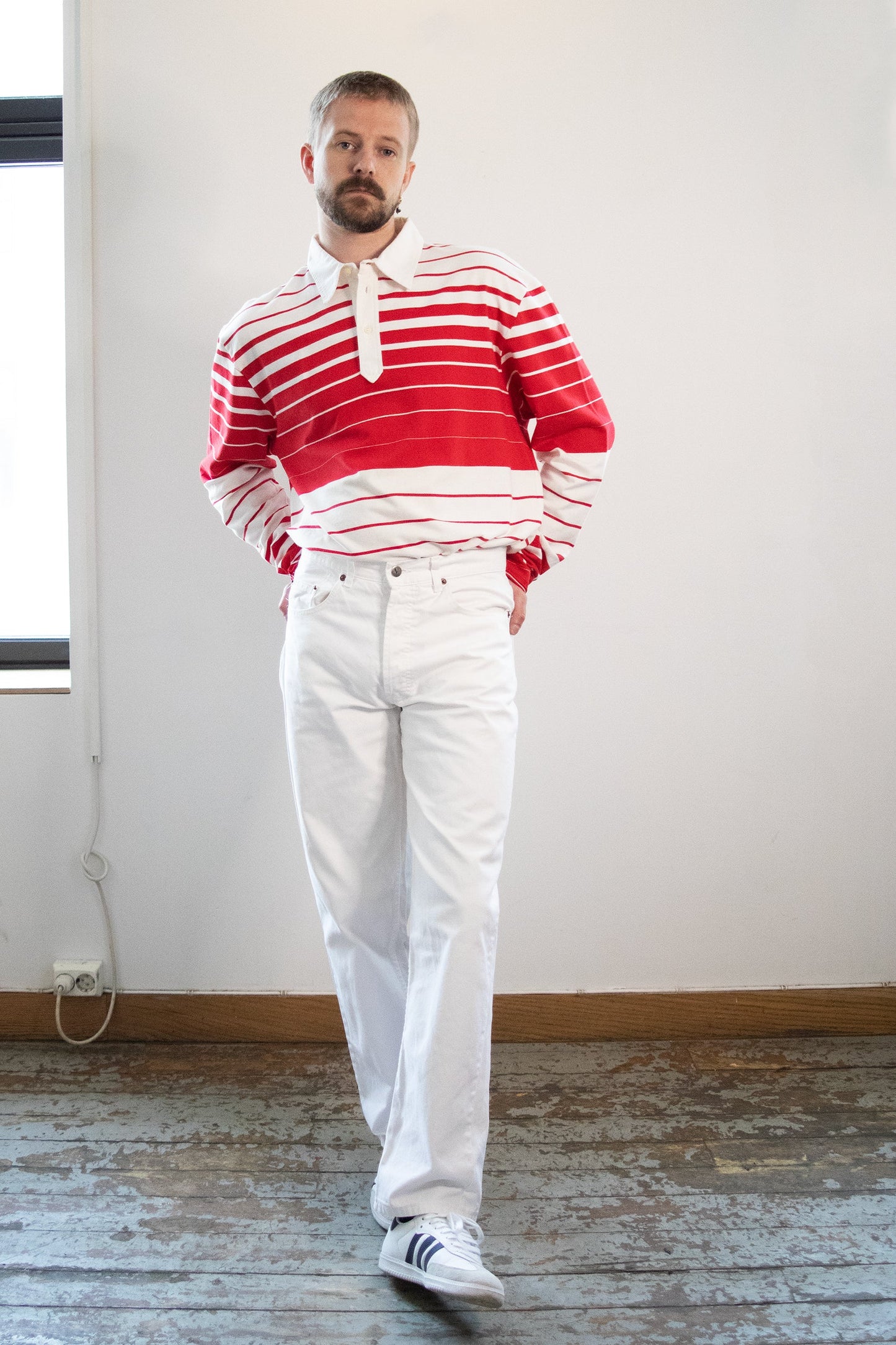 Vintage Valentino white jeans – 90s high-waisted denim