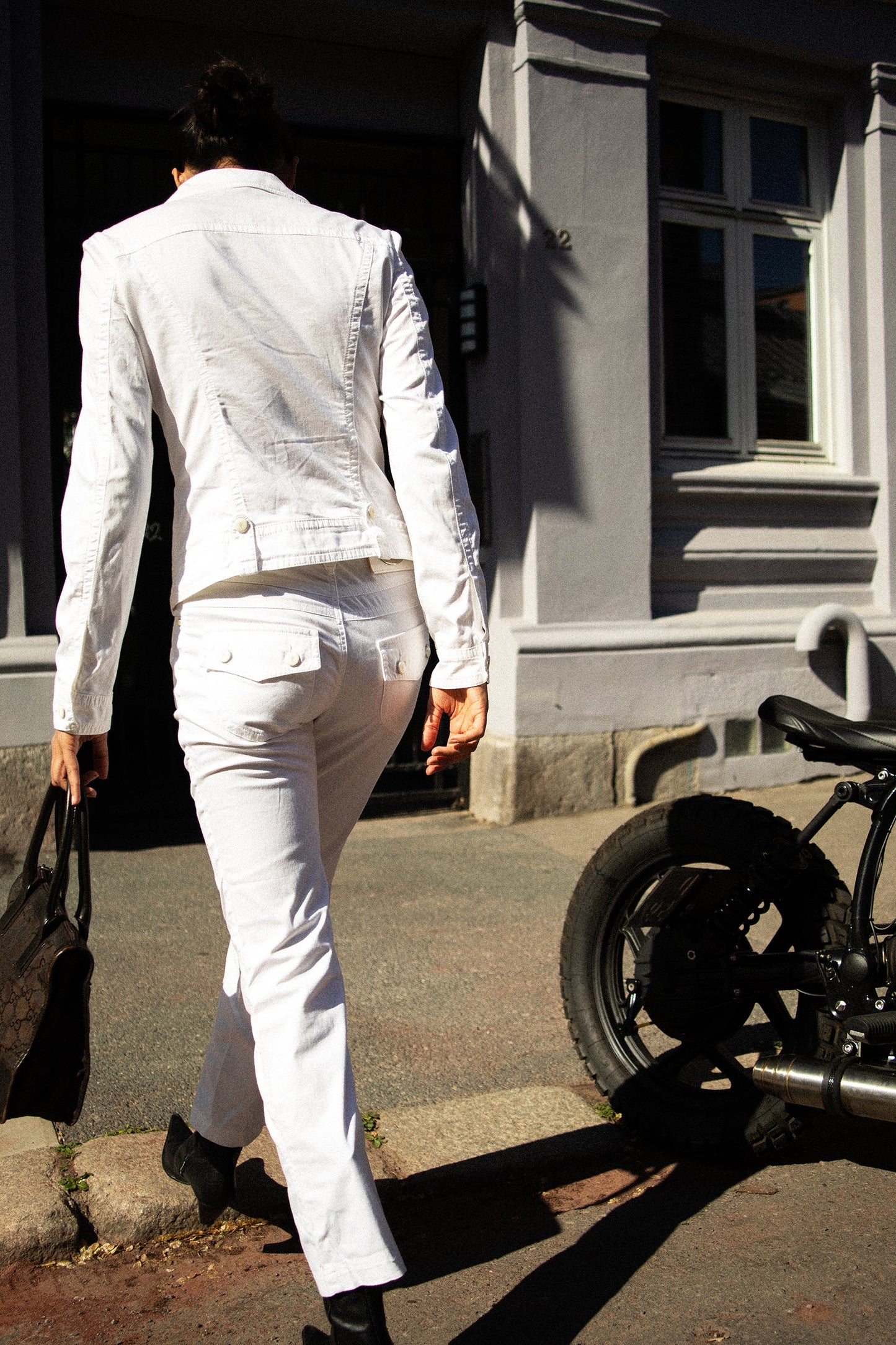 Slim-Straight Trousers (S)