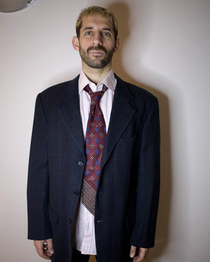 Herringbone Check Blazer (XL)