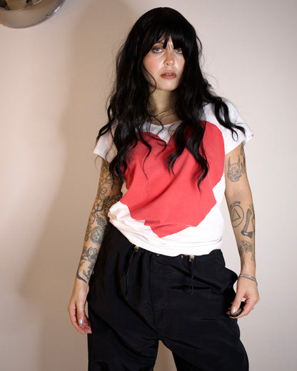 Heart Print Top (S)