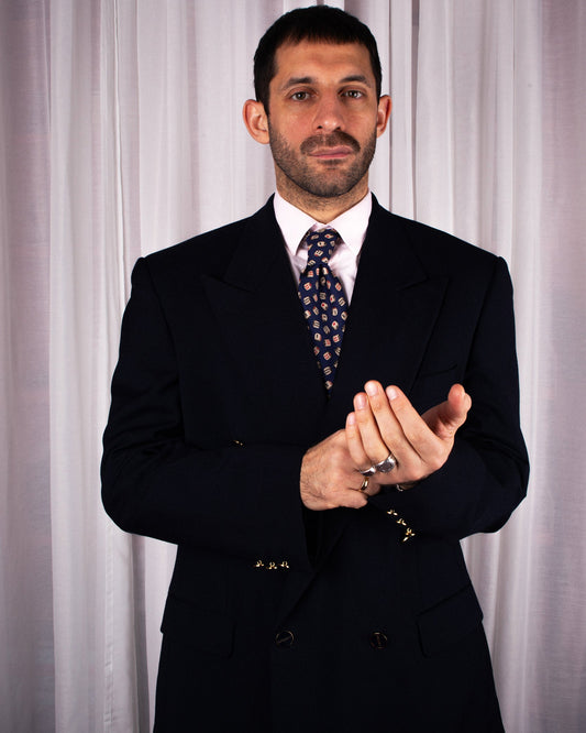 Double Breasted Blazer (L)