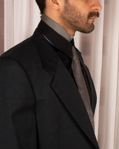 Striped Knitted Tie