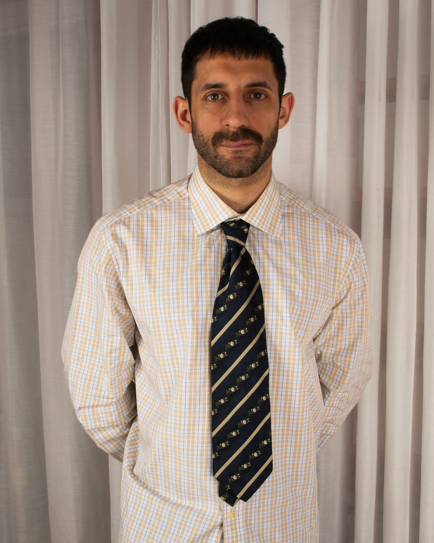 Striped Silk Necktie