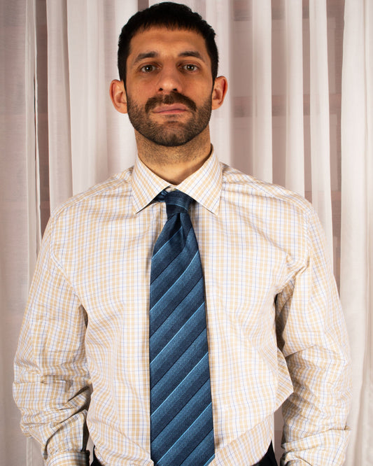 Striped Silk Necktie