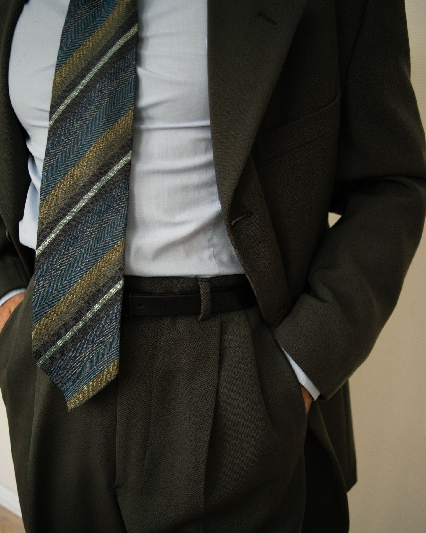 Dark Green 3-Button Suit (52)