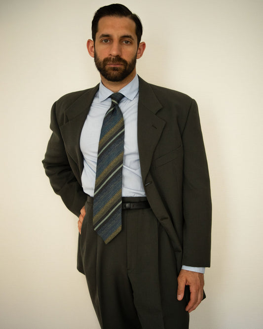 Dark Green 3-Button Suit (52)