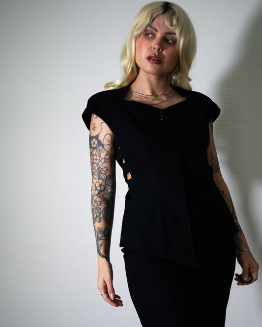 Two Piece Skirt Suit (M)