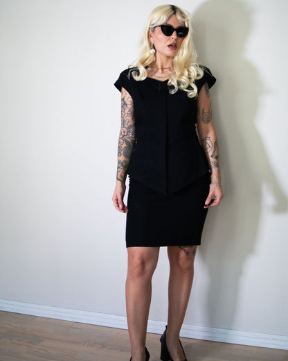 Two Piece Skirt Suit (M)