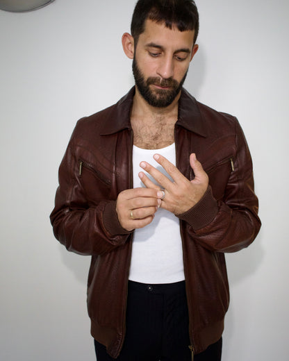 Leather Jacket (M/L)