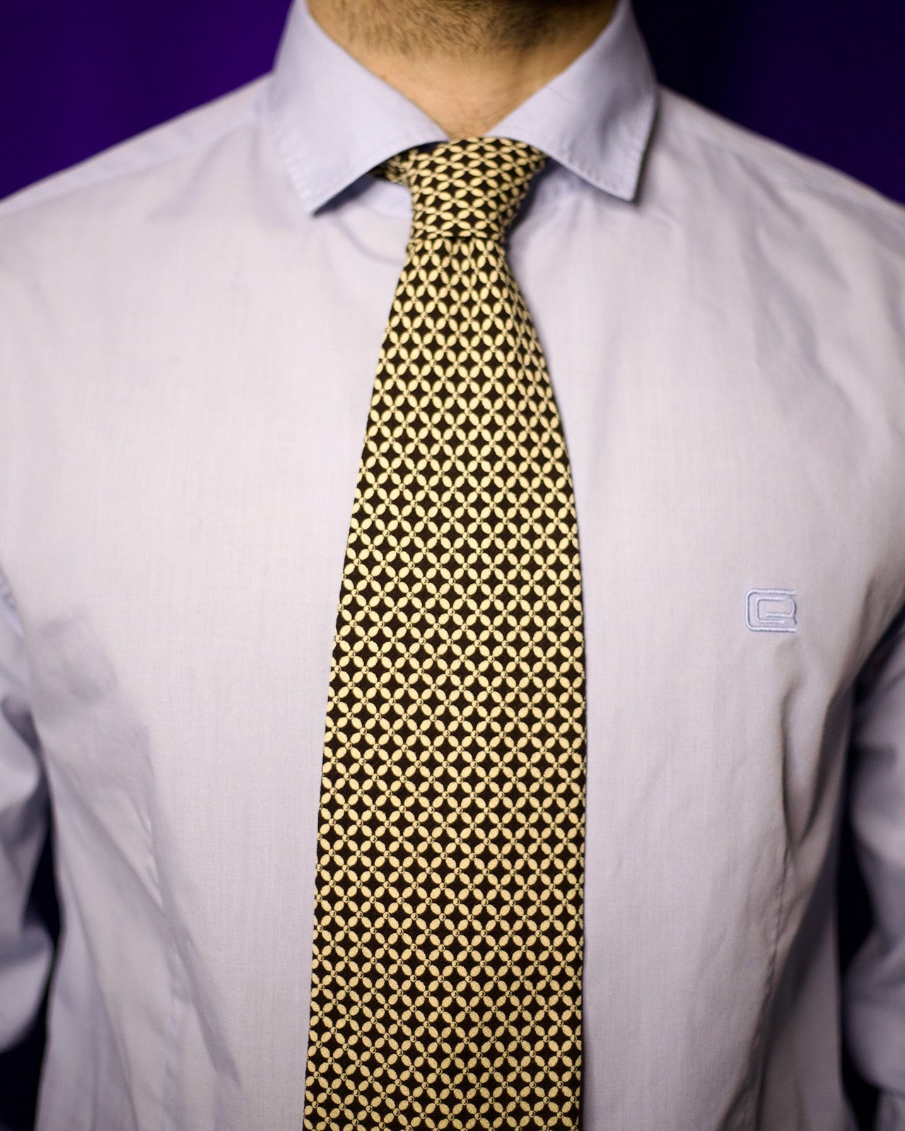 Geometric Pattern Necktie