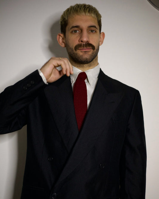 Silk Double Breasted Blazer (M)