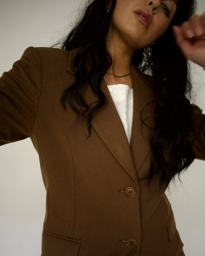 Wool/Cashmere Blazer (S)