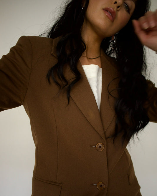 Wool/Cashmere Blazer (S)